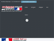 Tablet Screenshot of enlevement-epave.org